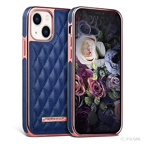 PULOKA iPhone 14 Plus Vegan Leather Back