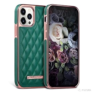 PULOKA iPhone 14 PRO MAX Vegan Leather