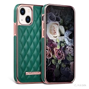 PULOKA iPhone 14 Vegan Leather Back Cover