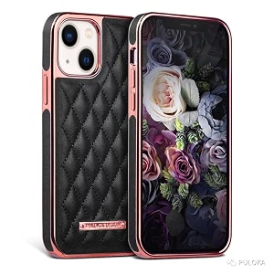 PULOKA iPhone 14 Vegan Leather Back Cover