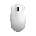 Pulsar Gaming Gears X2H Mini Wireless Gaming Mouse, Ultra Lightweight 1.83 oz (52 g), Symmetrical, Optical Switch, 2.4 Ghz 1 ms, 26000 DPI, PAW3395 Sensor (Mini, Wireless, White) (Renewed)