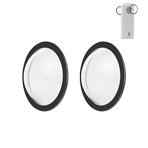 puluz dual lens guard for ricoh theta sc2  s  v pc spherical protective cover case for ricoh theta sc2 camera accessoriestransparent lens cap