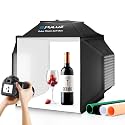 PULUZ Upgraded 16x16 Inch Photo Light Box, Dimmable Photo Booth Soft Box