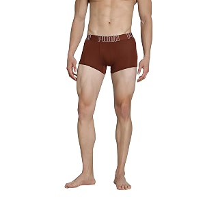 Puma Bamboo Mens Trunks - Warm Chestnut