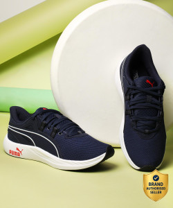 puma better foam legacy running shoes for men blue  85