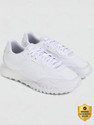 PUMA Blktop Rider Leather Sneakers For Men (White , 8.5)