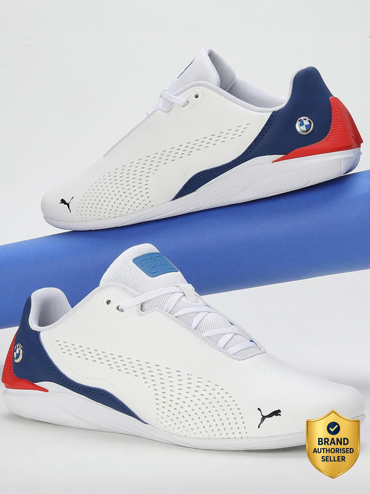 PUMA BMW MMS Drift Cat Decima Sneakers For Men (White , 9) - Price History