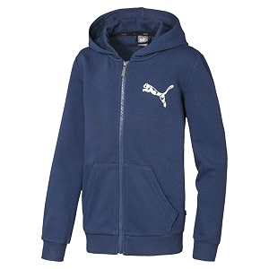 Puma Boys Cotton Blend Standard Length Jacket