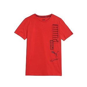 Puma Boys Graphic Classic Fit Tops
