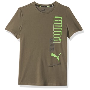 Puma Boys Graphic Classic Fit Tops