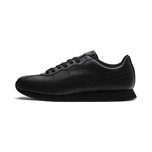 puma unisex adult turin ii black sneakers-105 uk 45 eu 115 us 36696202