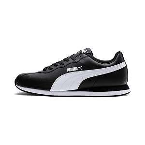 puma unisex adult turin ii black white sneakers-5 uk 36696201_5