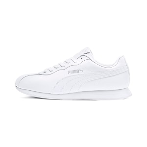 puma unisex-adult turin ii white sneakers-9 uk 366962