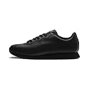 PUMA Unisex's Turin II Black Sneaker-4 UK (36696202), Puma Black-Puma Black