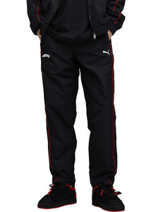 PUMA Colorblock Men Black Track Pants