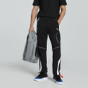 PUMA Colorblock Men Black Track Pants