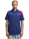 PUMA Colorblock Men Polo Neck Blue T-Shirt