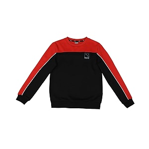PUMA Cotton Boy Crew Neck Sweatshirt