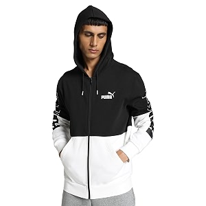 Puma Cotton Men Open Neck Jacket