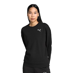 PUMA Cotton Women Crew Neck Sweatshirt