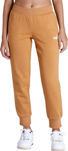 puma ess sweatpants solid women brown track pants