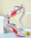 PUMA evoSPEED Star 8 Running Shoes For Men (White , 7.5)
