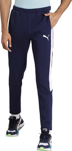 PUMA EVOSTRIPE Core Pants Men Striped Blue