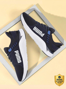 puma ftr connect training  gym shoes for men blue 95