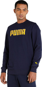 PUMA Full Sleeve Printed Men Sweatshirt