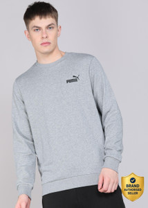 PUMA Full Sleeve Solid Men Sweatshirt