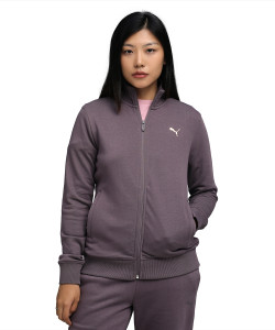 puma full sleeve solid women jacket