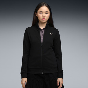 puma full sleeve solid women jacket