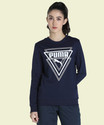 PUMA Full Sleeve Solid Women Sweatshirt