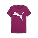 PUMA Girl's Polyester Regular Fit T-Shirt