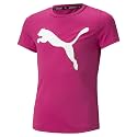 PUMA Girl's Polyester Regular Fit T-Shirt