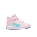PUMA Kids' Rebound Layup Mid Hook and Loop Sneakers