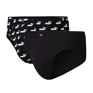 PUMA Mens Cotton Briefs Pack of 2