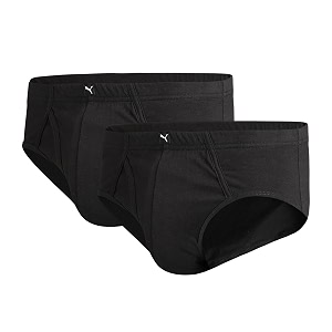 Puma Mens Cotton Briefs Pack of 2