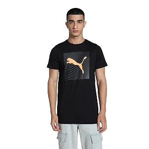 Puma Mens Cotton Classic Fit Tees