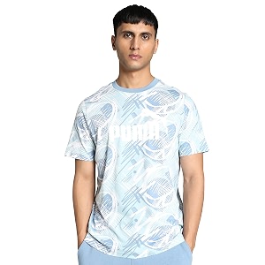 PUMA Mens Cotton Regular Fit T-Shirt