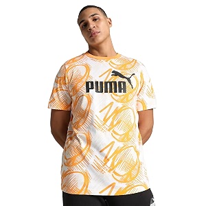 PUMA Mens Cotton Regular Fit T-Shirt