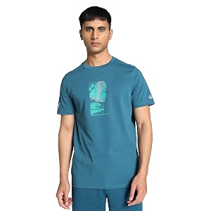 PUMA Mens Cotton Regular Fit T-Shirt