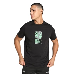 PUMA Mens Cotton Regular Fit T-Shirt