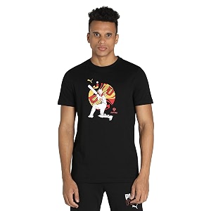 PUMA Mens Cotton Regular Fit T-Shirt