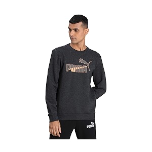 Puma Mens Cotton Round Neck Sweatshirt
