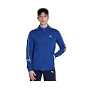 PUMA Men's Cotton Solid Standard Length A-Line Coat