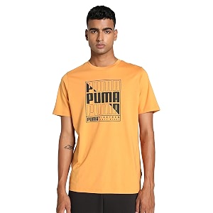 Puma Mens Graphic Print Regular Fit T-Shirt