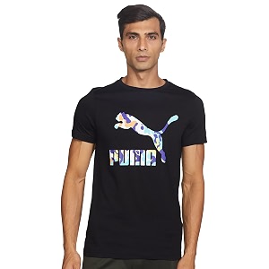 PUMA Mens Graphic Regular Fit T Shirt