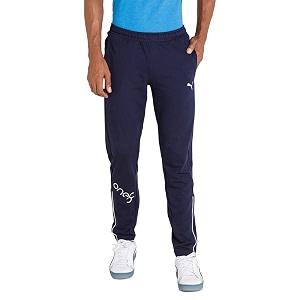 PUMA Mens Mid Rise Regular Track Pants