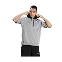 Puma Men39s Train Lightweight SS Hoodie Grey